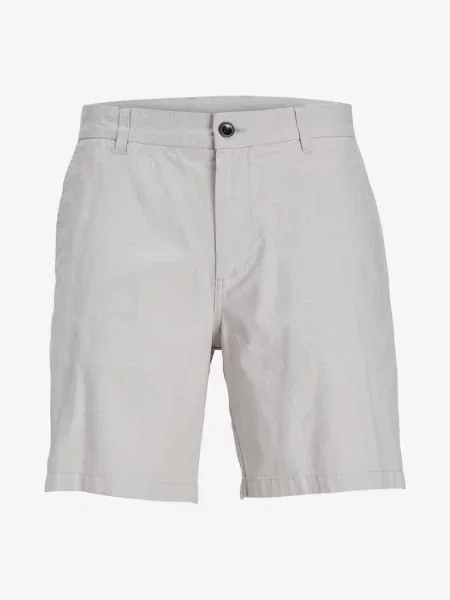 JACK & JONES Chino nohavice ACE SUMMER krémová biela