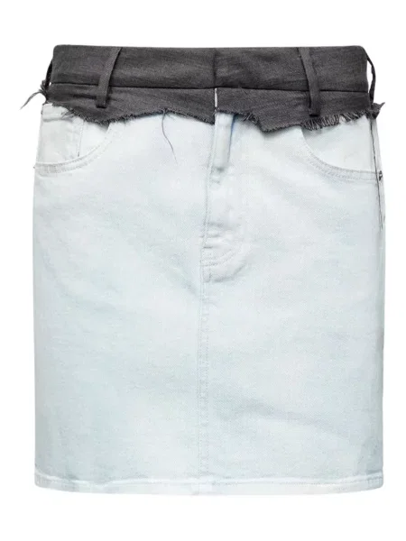 Fusta mini Mm6 Maison Margiela albastru