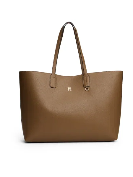 Kabelka Tommy Hilfiger hnědá