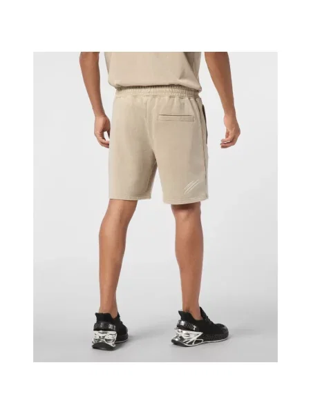 Spodenki sportowe Plein Sport casual beżowe