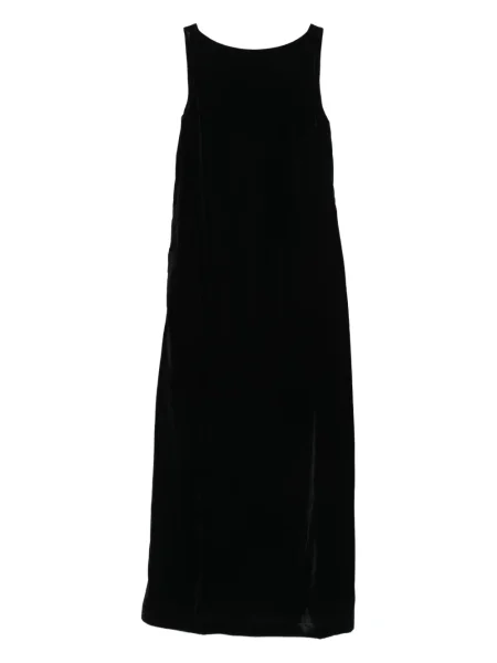 Rochie maxi Peserico fără mâneci de costum negru