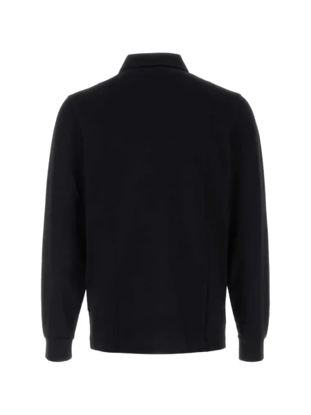 Lung tricou polo Fred Perry cu broderie negru