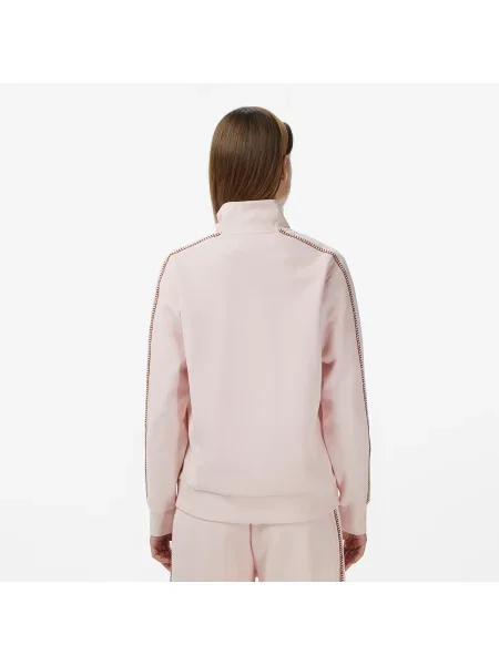 Lacoste Bluza Ze Stójką Regular Fit Jasnoróżowa różowy