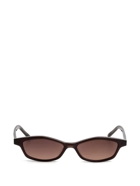Ochelari de soare Kaleos cu imprimeu geometric maro