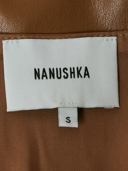 Odinis sijonas Nanushka ruda
