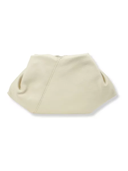 Maison Margiela torebka skórzana beżowa