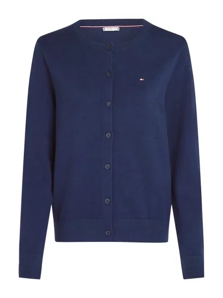 TOMMY HILFIGER Geacă tricotată bleumarin