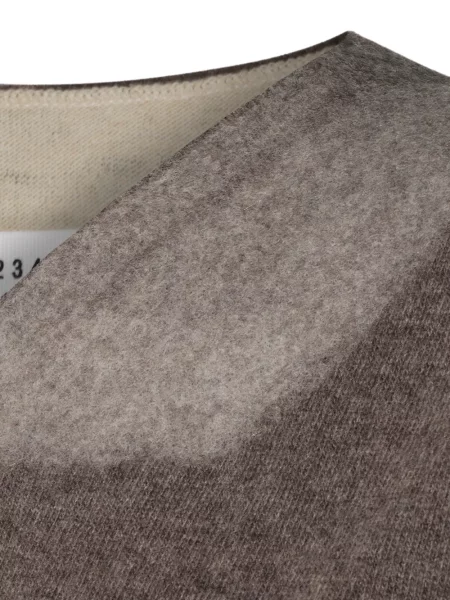 Top Maison Margiela fără mâneci maro