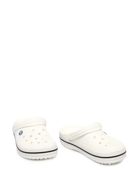 Saboți Crocs alb