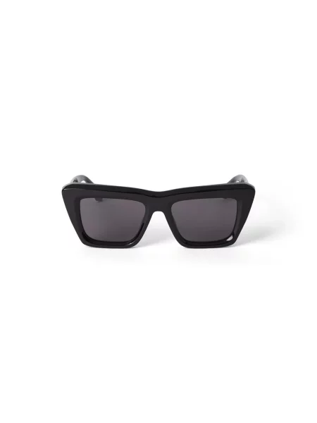 Off White Akcesoria unisex Czarny ONE SIZE Czarne/Szare Kot Okulary przeciwsłoneczne Hampton białe