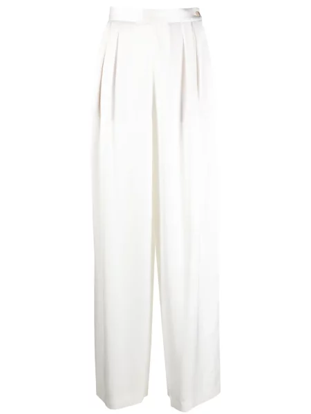 Spodnie Fabiana Filippi plisowane białe