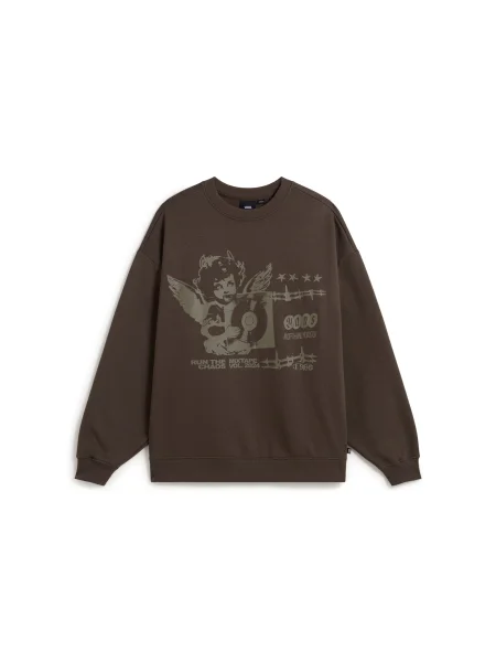 VANS Majica Earthbound temno rjava siva