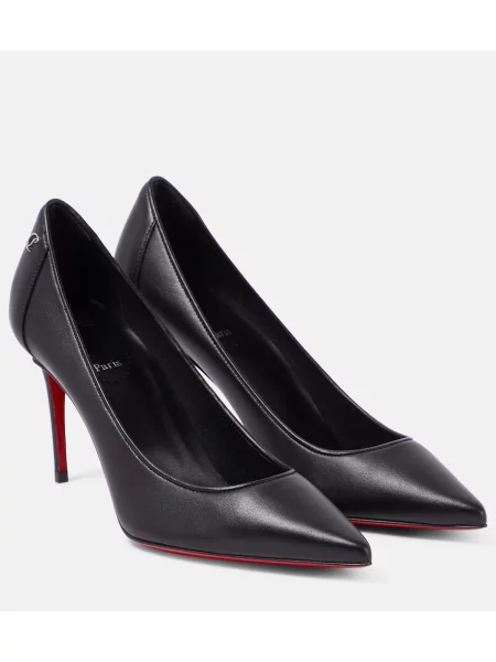Kožené lodičky Christian Louboutin černé