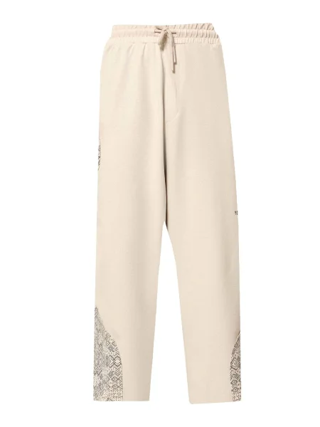 VAMOS CLO Pantaloni Tropaeolum grej negru