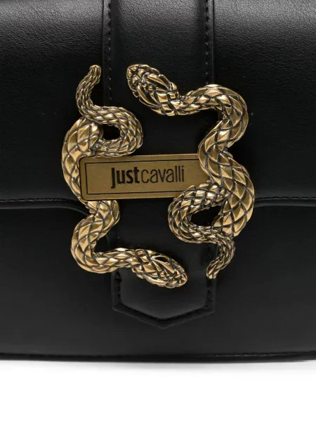 Body Just Cavalli cu model piele de șarpe negru