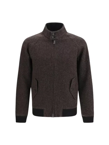 Kurtka bomber Baracuta brązowy