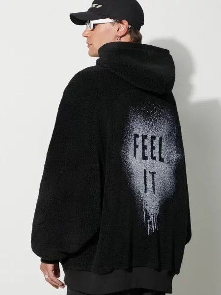 Однотонный свитер 1017 Alyx 9sm с капюшоном черный