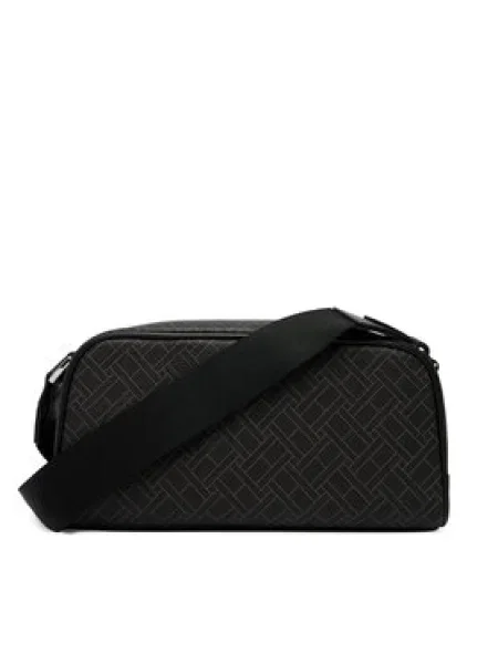 Válltáska Tommy Hilfiger Th Flag Monogram Camera Bag fekete