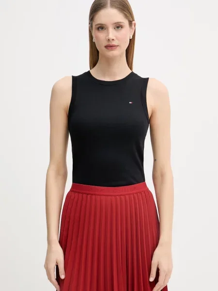Top Tommy Hilfiger černý