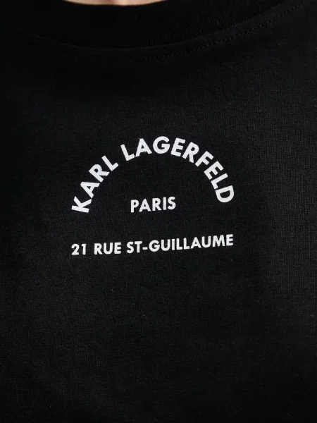 Футболка Karl Lagerfeld чорний