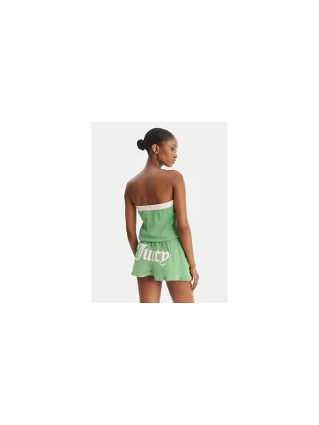 Juicy Couture Kezeslábas Applique Terry Regular Fit zöld