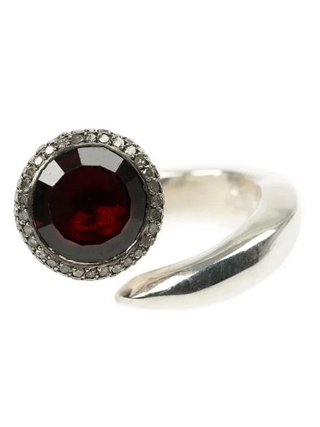 Prsten Rosa Maria od granata srebrena