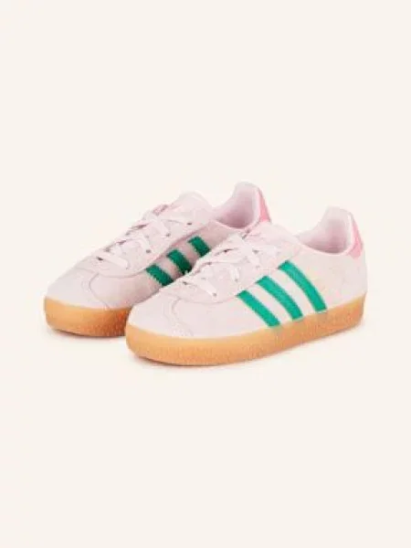 ADIDAS ORIGINALS Tenisky Gazelle zlatá růžová / starorůžová zelená