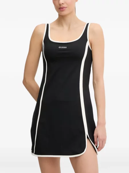 Rochie mini Guess cu imagine negru