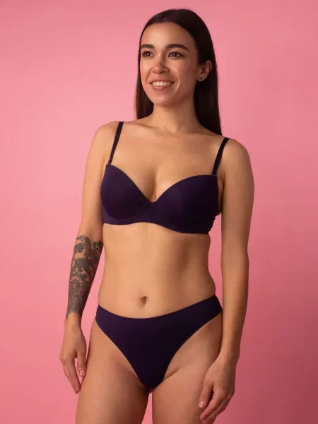 Бюстгальтер Brabrabra фиолетовый