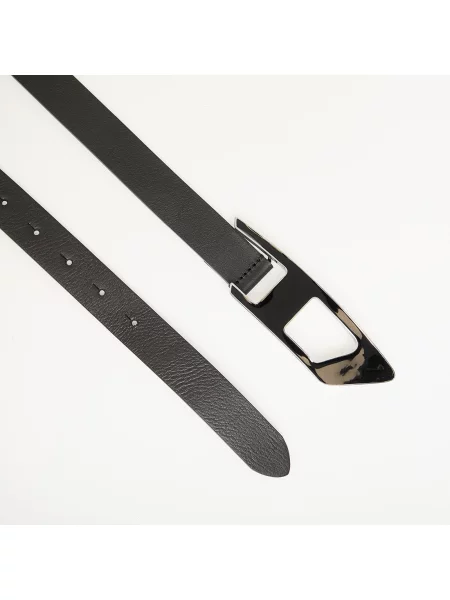 Кожен Diesel D LOGO B-DLOGO II BELT дамски черно