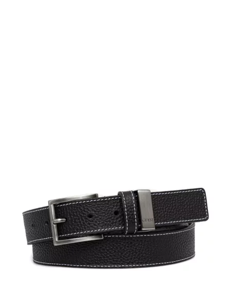 Cu centură curea Guess negru