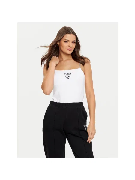 Guess Топ Regular Fit білий