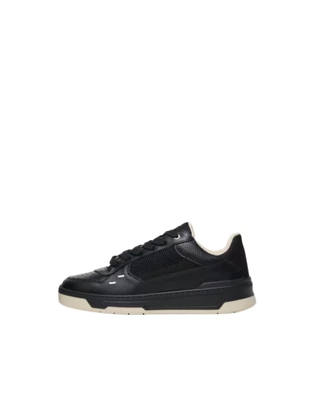 Filling Pieces sneakersy skórzane Cruiser Crumbs czarny