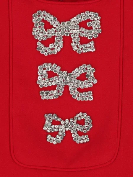 Sukienka dziecięca Elie Saab czerwona