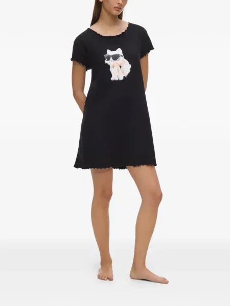 Rochie Karl Lagerfeld cu funde negru