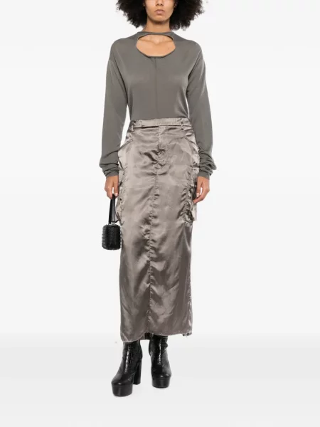 Fustă Rick Owens gri