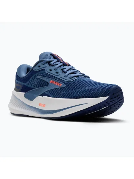 Férfi futócipő Brooks Revel Max beacon blue/moonlight/orange. Méret: 46 EU kék
