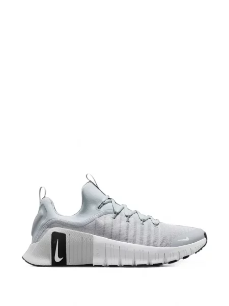 Fotbal sneakerși Nike Metcon din piele cu broderie alb