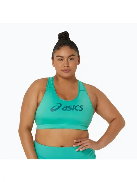 Сутиени ASICS Core Logo aurora green/rich teal зелено