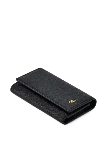Portofel Ferragamo din piele negru