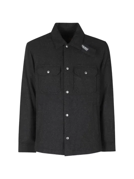Geacă cămașă Woolrich gri