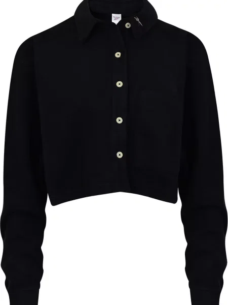 Pulover Reebok s kapuco črna