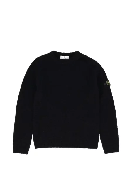 Sweter dziecięcy Stone Island czarny