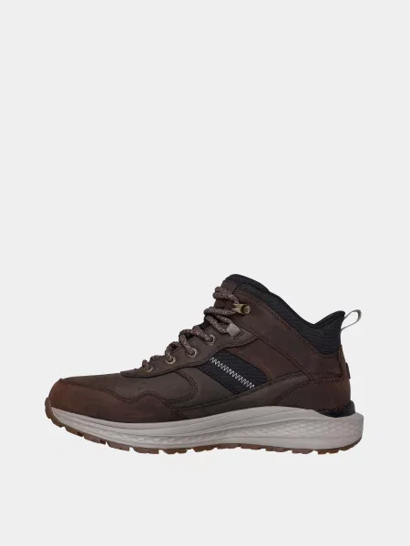 Кожаные ботинки Skechers коричневые