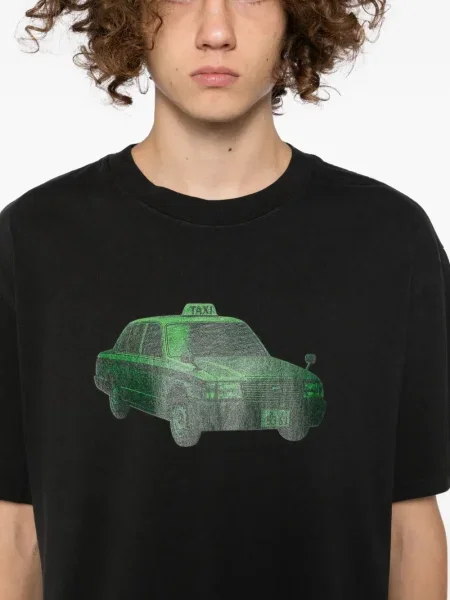 Tricou Melt cu imagine negru