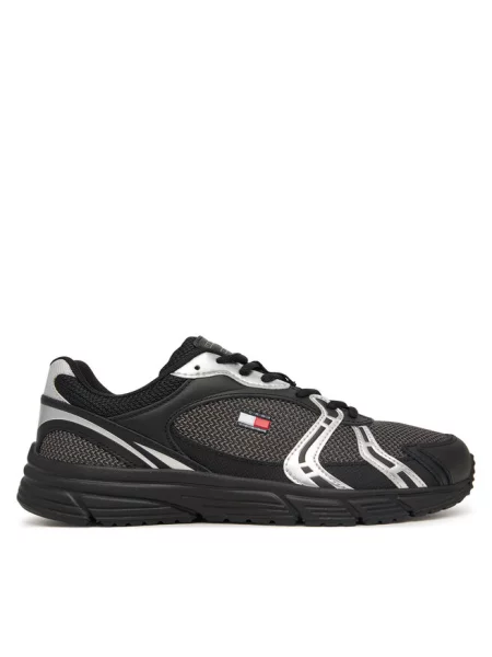 Sneakersy Tommy Jeans czarne
