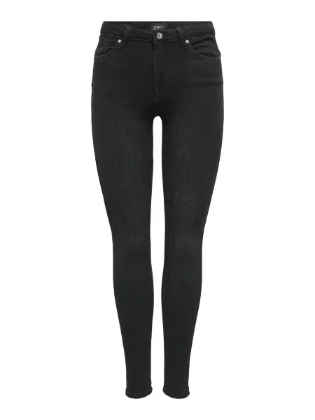 Only Petite Jeans ONLPOWER denim negru
