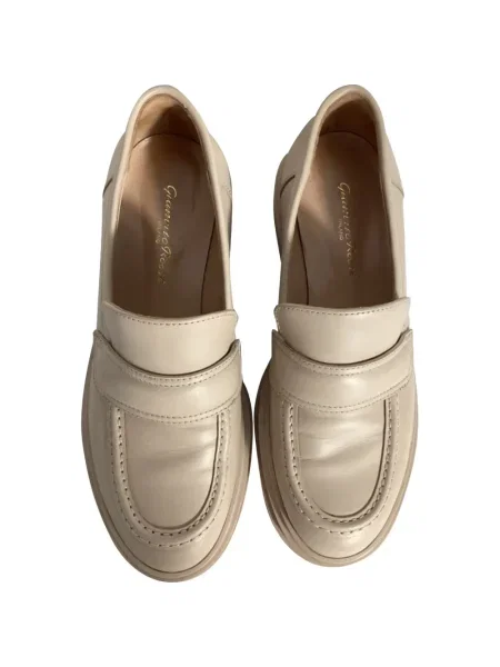 Kožené chunky loafers Gianvito Rossi