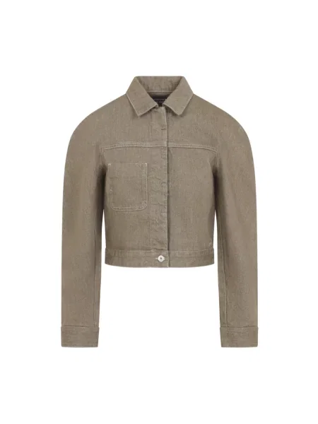 Kurtka Jacquemus beżowa