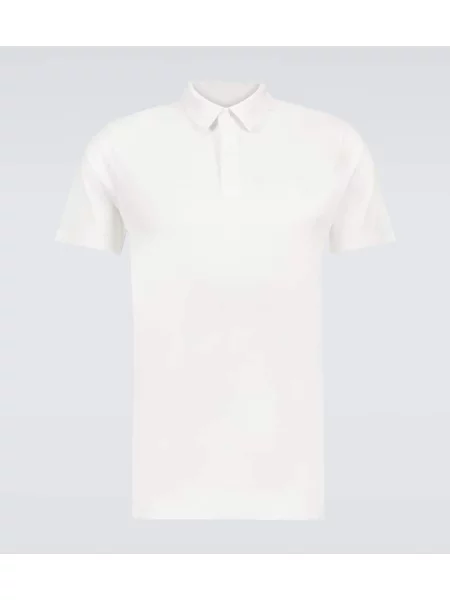 Поло тениска Derek Rose бяло